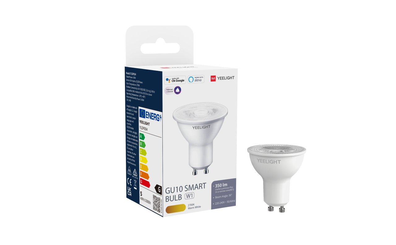 YEELIGHT LED GU10 Smart Bulb W1 Dimmbar WLAN