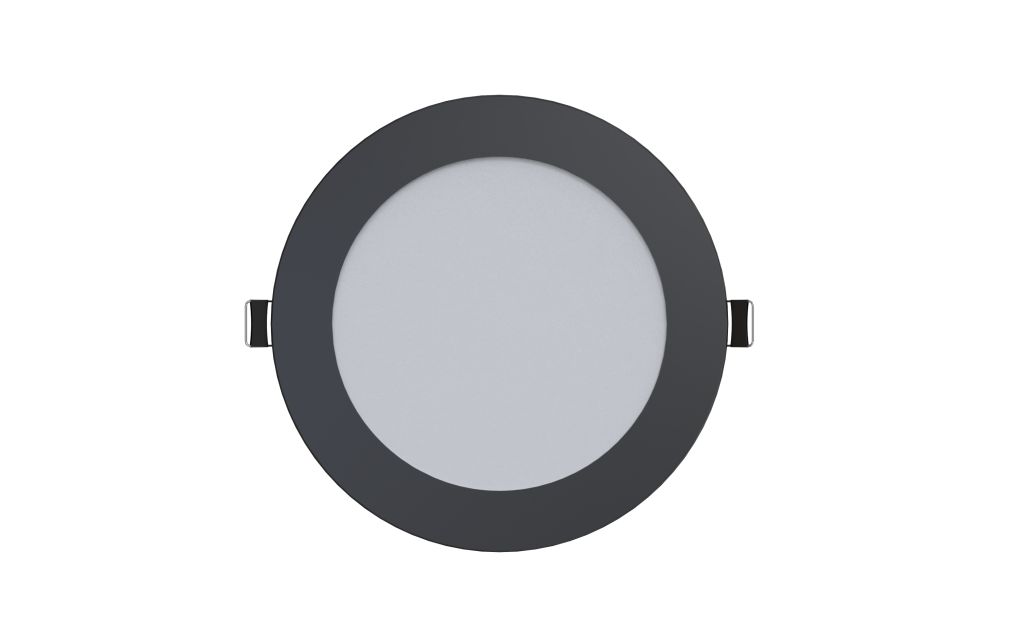 Synergy 21 LED Ultra Slim LED Panel Light V6 9W dual white (CCT) Schwarz 24V