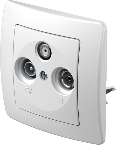 TEM Serie Ekonomik SOCKET SAT-TV-R END-LINE3dB NB