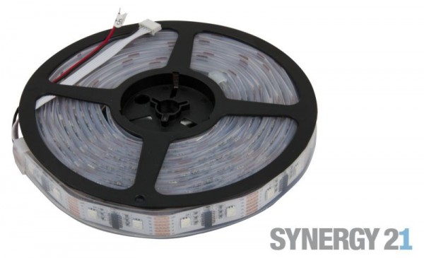 Synergy 21 LED pixel Flex Strip RGB DC5V WS2812B IP65