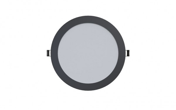 Synergy 21 LED Ultra Slim LED Panel Light V6 24W SWW/WW/NW (3CCT) Schwarz 24V