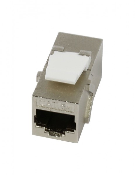 Keystone, Modul, TP/TP-Buchse(RJ45, Kupplung), CAT6A, 500MHz, Slimline, Synergy 21,