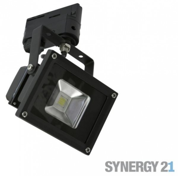 LED Stromschienenstrahler 10W schwarz  3-Phasen | Synergy 21