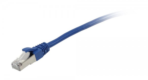 Patchkabel RJ45, 5m blau, CAT5e, S-FTP(SF/UTP), Synergy 21,