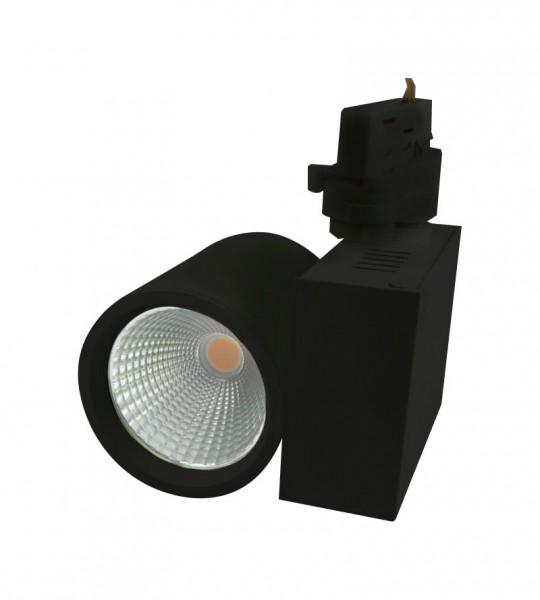 Synergy 21 LED Track-Serie für Stromschiene VLA-Serie 30W, 45°, ww, CRI>90 schwarz