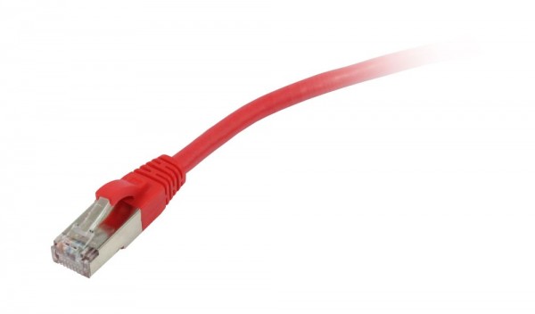 Patchkabel RJ45 FTP(F/UTP) 0.25m rot, CAT5e, Synergy 21,