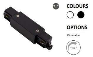 Powergear Mini 1PH Verbinder, Gerade, Weiß