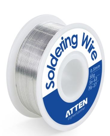 ATTEN Lötzinn mit Blei 1,0mm 50g