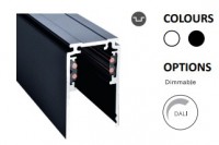 Powergear 48V AUFBAUSCHIENE TIEF, Schwarz, 3 meter Powergear 48V AUFBAUSCHIENE TIEF, Schwarz, 3 meter