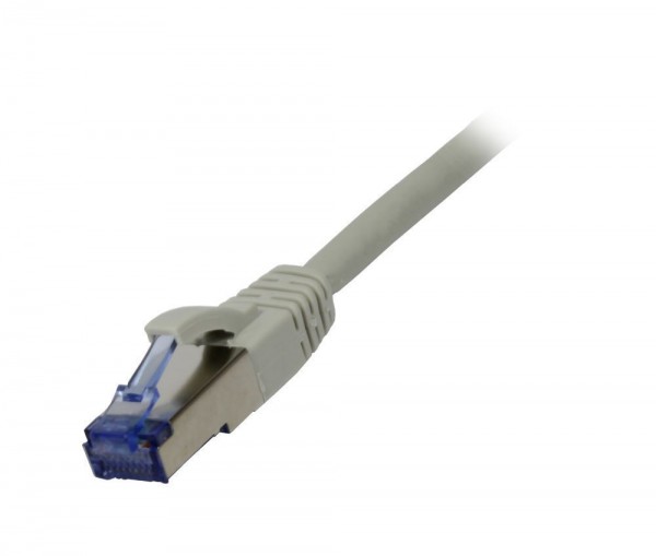 Patchkabel RJ45, CAT6A 500Mhz,30m, grau, S-STP(S/FTP), AWG26, LSZH, Synergy 21