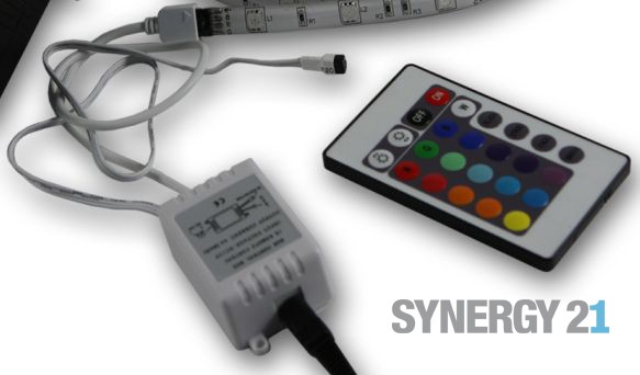 Synergy 21 LED Flex Strip RGB Controller DC12V IR -