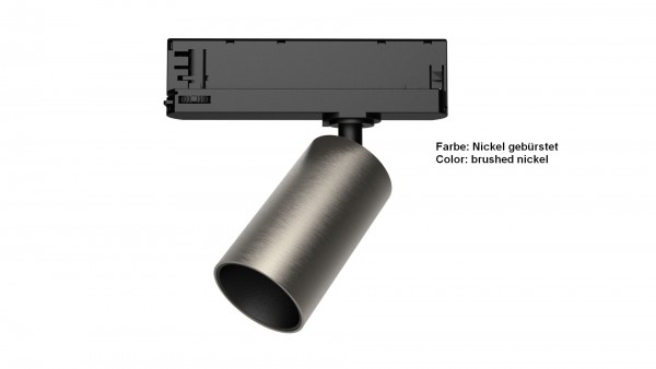 Synergy 21 LED Track-Serie für Stromschiene VLF-Serie Wechselgehäuse electroplated nickel