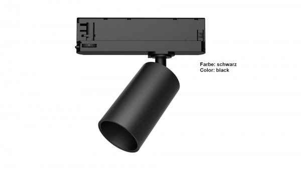 Synergy 21 LED Track-Serie für Stromschiene 3PH VLF-Serie schwarz 3000K (Standard integrated Adapter