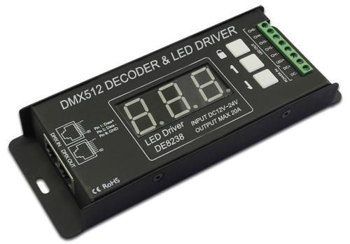Synergy 21 LED Controller DMX 512 Slave RGBW 5*4A