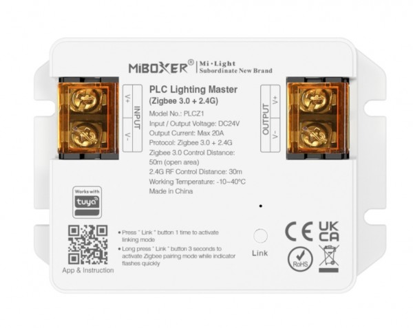 MiBoxer PLCZ1 LED PLC Serie PLC Lighting Master Controller Zigbee 3.0 + 2,4G