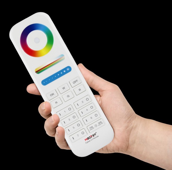Synergy 21 LED Fernbedienung RGB-WW (RGB-CCT) Zigbee 3.0 7 Zonen *Milight/Miboxer*