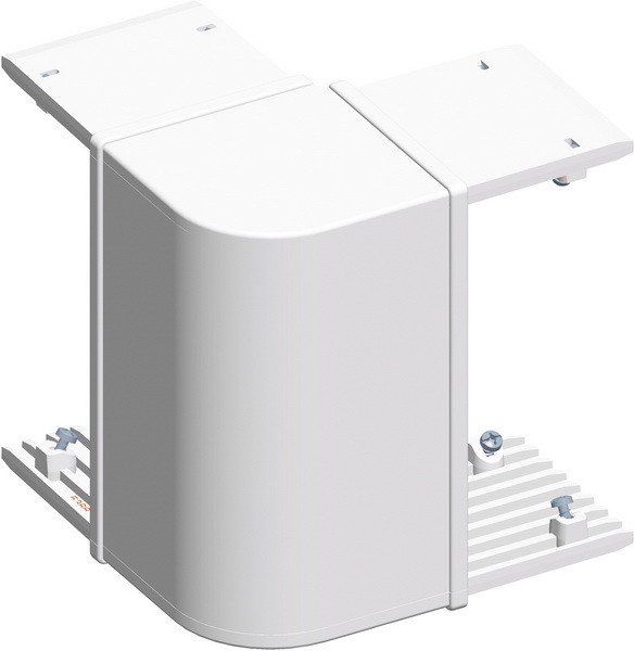 TEM Serie Modul Brüstungskanal UNIVERSAL CORNER MA130x65 PW