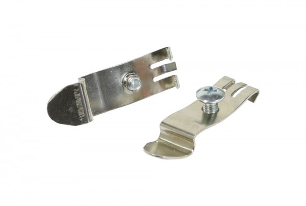 Keystone, zbh.DIN Rail Metall Klemme universal, Schraubbar, 1Paar