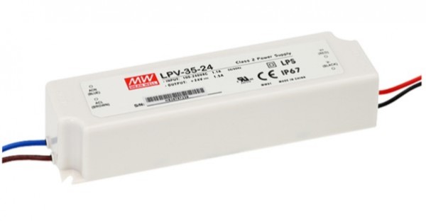 MEAN WELL Netzteil - 12V 35W, IP67