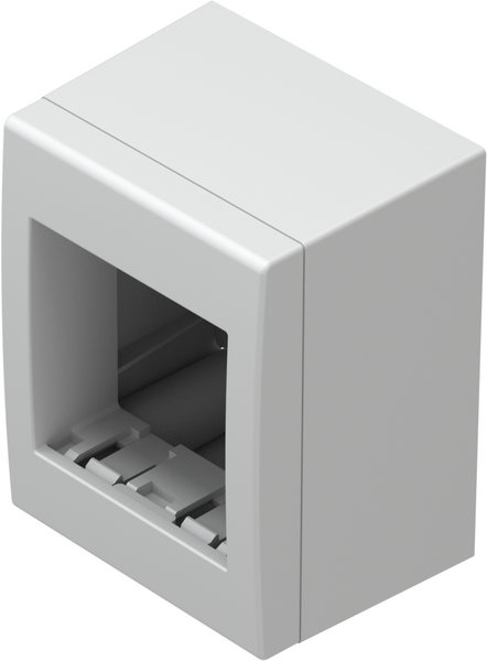 TEM Serie Modul Aufputzgehäuse IP20 BOX NO CUBO WITH BACK SIDE COV