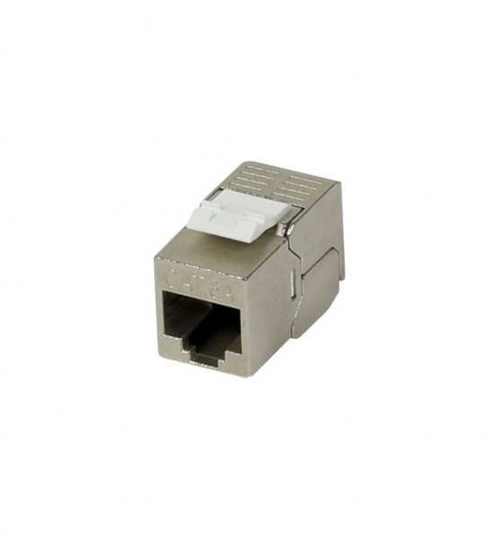 Keystone, Modul, TP-Buchse(RJ45), CAT6A, 500MHz, Short, mit Kabelklemme, Synergy 21,