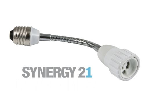 Synergy 21 LED Adapter für LED-Leuchtmittel E27->GU10 kurz
