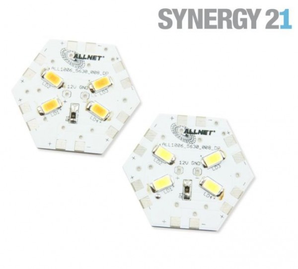 Synergy 21 LED Retrofit G4 4x SMD kaltweiß 5630 Hexalight
