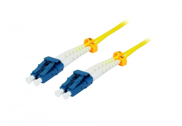 LWL-2-Faser-Patchk. 1,5mtr.LC-LC, 9/125um, OS2, AD=2mm, Synergy 21,