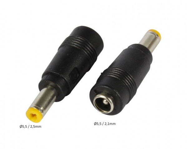 Synergy 21 LED zub Hohlbuchse -&gt; Hohlstecker Adapter 2,1 -&gt; 2,5