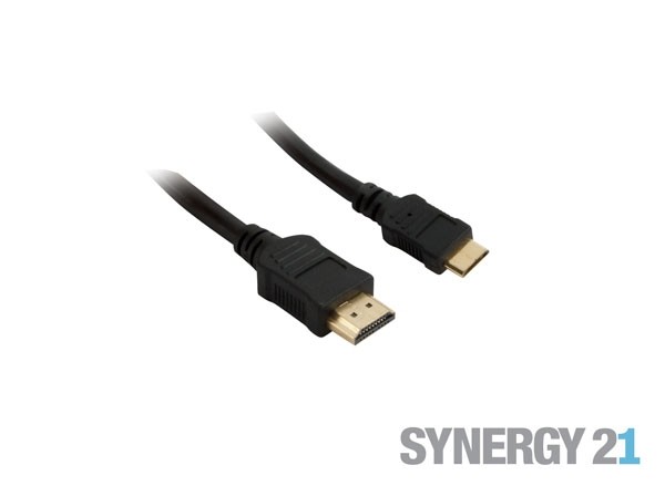 Kabel Video HDMI 1.4 =&gt; HDMI-mini, ST/ST, 5m, Ultra HD 4K*2K 3840*2160@30hz 4:4:4 8bit, Synergy21,