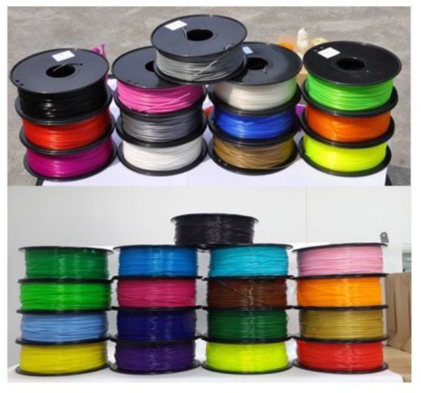 Synergy 21 3D Filament PLA /Changing color / 3MM/ grau to weiß
