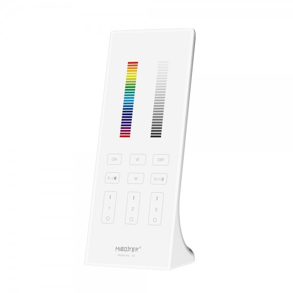 Synergy 21 LED Fernbedienung 2,4GHz RGB-WW (RGB-CCT) 3 Zonen vertikal (w) *Milight/Miboxer*