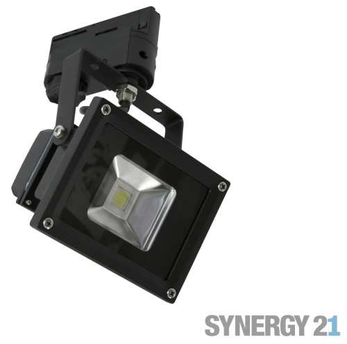 LED Stromschienenstrahler 10W schwarz  3-Phasen | Synergy 21