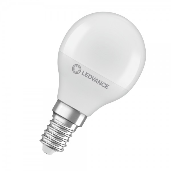 LEDVANCE LED CLASSIC P V 4.9W 840 Frosted E14