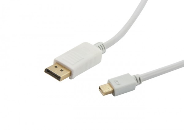 Kabel Video DisplayPort Mini 1.1 =&gt; DisplayPort, ST/ST, 5m, Ultra HD 4K*2K 3840*2160@30hz 4:4:4 8bi