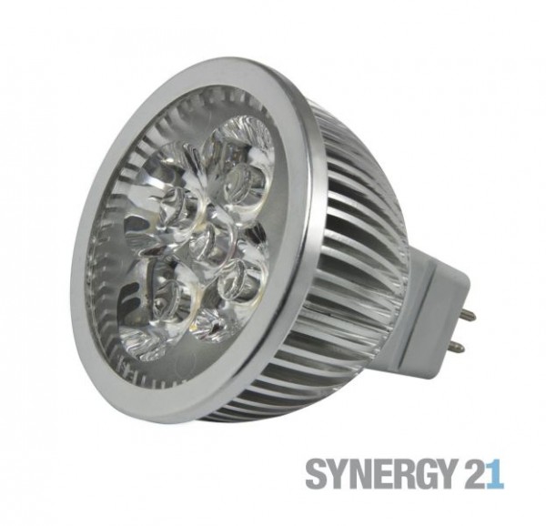Synergy 21 LED Retrofit GX5,3 4x1W cw V2 dimmbar