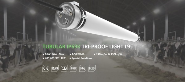 Synergy 21 LED Tri-proof Light 145cm IP69K IK10