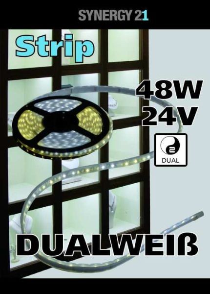 Synergy 21 LED Flex Strip dual white (CCT) DC24V 36W pro Farbe IP20