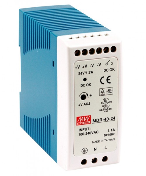 MEANWELL Netzteil - 24V 40W Hutschiene