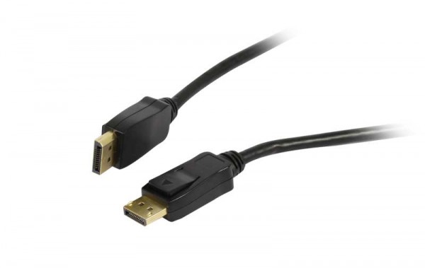 Kabel Video DisplayPort 1.3, ST/ST, 1.0m, Ultra HD 5K*3K 5120*2880@60hz 4:4:4, 8 Bit, Synergy 21,