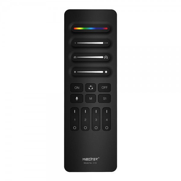 MiBoxer C10-B LED Pixel LED Fernbedienung SPI - Pixel 2,4GHz (RGB/RGB-W/RGB+CCT) 4 Zonen 4 Szenen (b