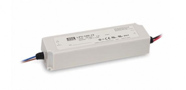 MEANWELL Netzteil - 12V 100W IP67