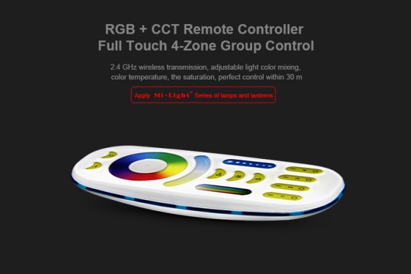 MiBoxer FUT092v2 LED Fernbedienung RGB-WW (RGB-CCT) 4 Zonen