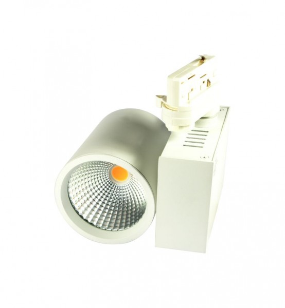 LED Stromschienenstrahler VLA 40W 45° warmweiß CRI>97  3-Phasen | Synergy 21