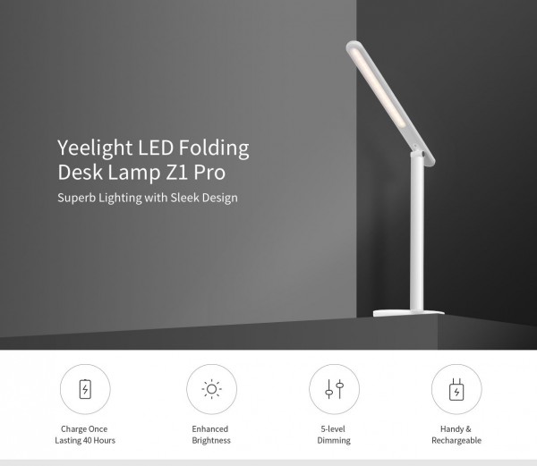 Yeelight LED Folding Desk Lamp Z1 Pro - White  LED Produkt