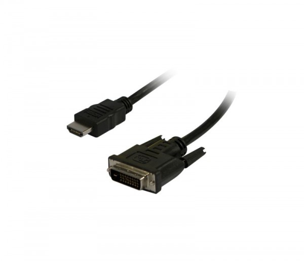 Kabel Video HDMI 1.4 => DVI-D, 3m, Ultra HD 4K*2K 3840*2160@30hz, Synergy21,