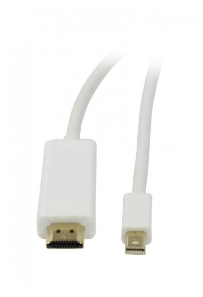 Kabel Video DisplayPort mini 1.2 =&gt; HDMI 2.0, ST/ST, 2m, Ultra HD 4K@60hz 4:4:4, 8 Bit HDR, Synergy