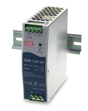 MEAN WELL Netzteil - 24V 120W Hutschiene