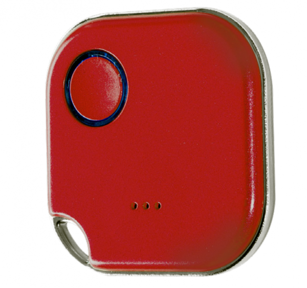 Shelly · Plug &amp; Play · "Blu Button1" · Schalter &amp; Dimmer · Bluetooth · Batterie · Rot