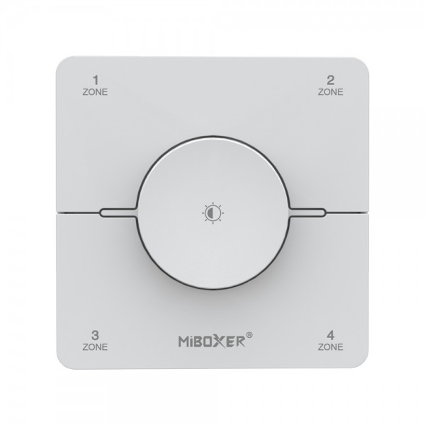 Synergy 21 LED Fernbedienung 2,4GHz dual white (CCT) 4 Zonen Drehbares Panel (w) *Milight/Miboxer*